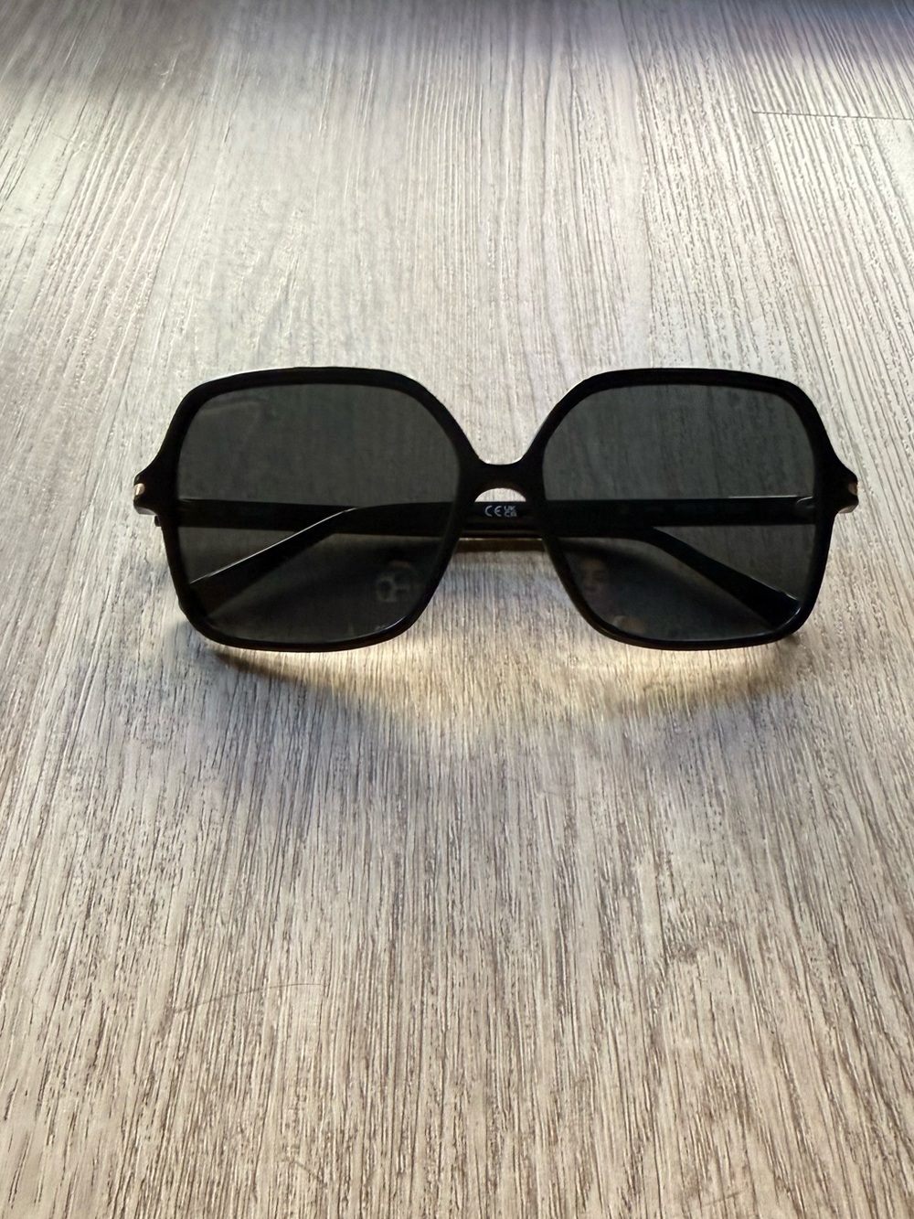 quay australia press tour black oversized square retro glam sunglasses eyewear